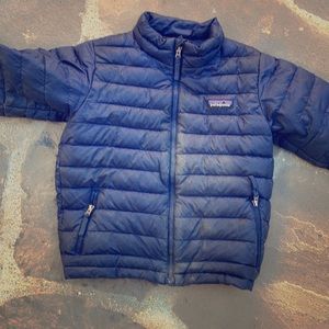 Gently used kids down sweater jacket